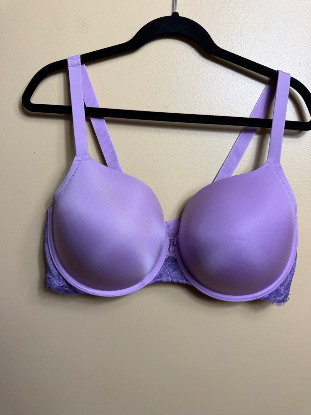Torrid 42DDD purple lace push up balconette bra